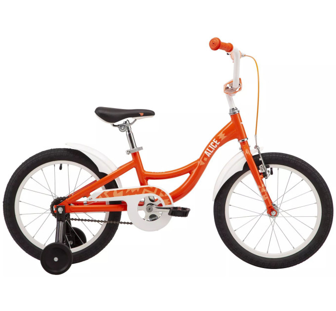 Велосипед 18" Pride ALICE 18 2022 помаранчевий