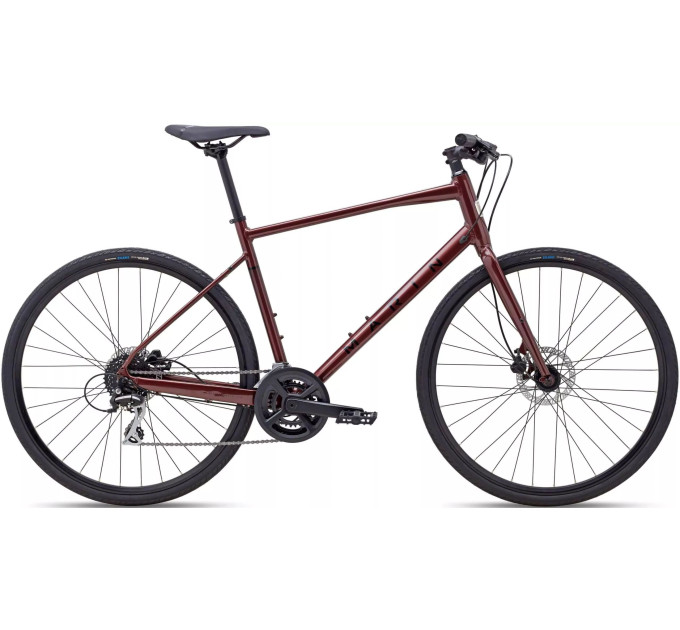 Велосипед 28" Marin FAIRFAX 2 рама - L 2022 MAROON/BLACK