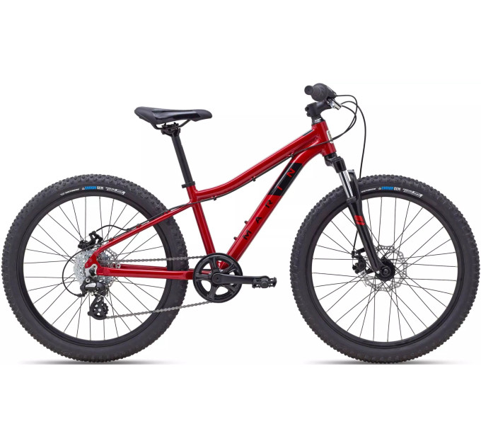 Велосипед 24" Marin BAYVIEW TRAIL рама - 13" 2022 RED BLACK
