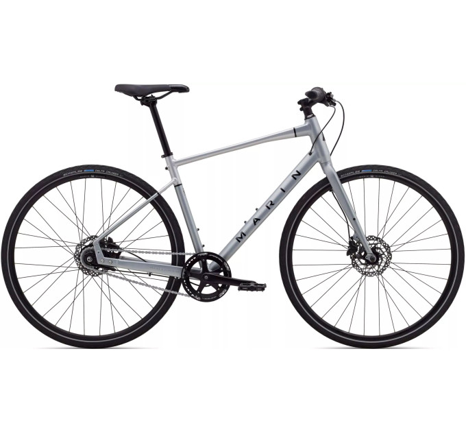 Велосипед 28" Marin PRESIDIO 2 рама - XL 2022 Satin Charcoal/Silver/Gloss Black