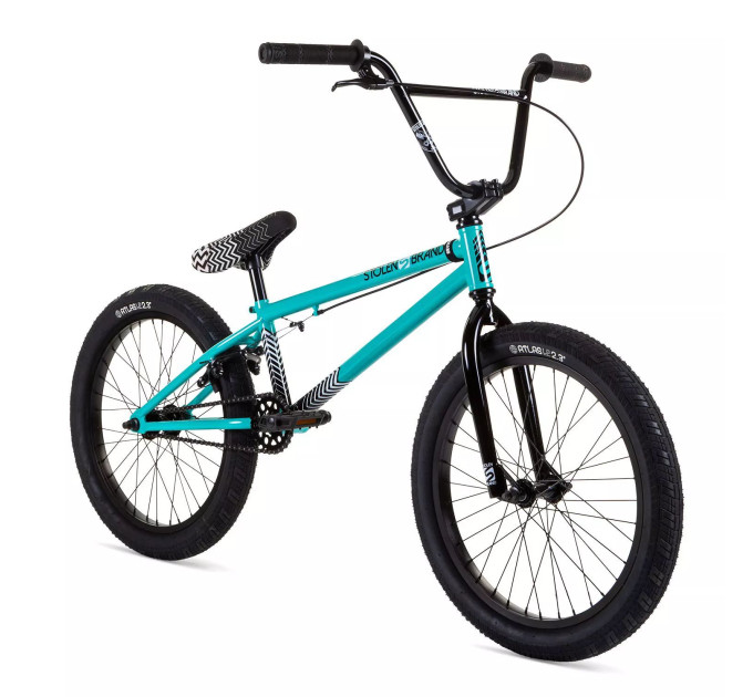 Велосипед 20" Stolen COMPACT 19.25" 2022 CARIBBEAN GREEN (Pivotal seat)