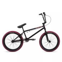 Велосипед 20" Stolen CASINO 20.25" 2022 BLACK & BLOOD RED (FM seat)