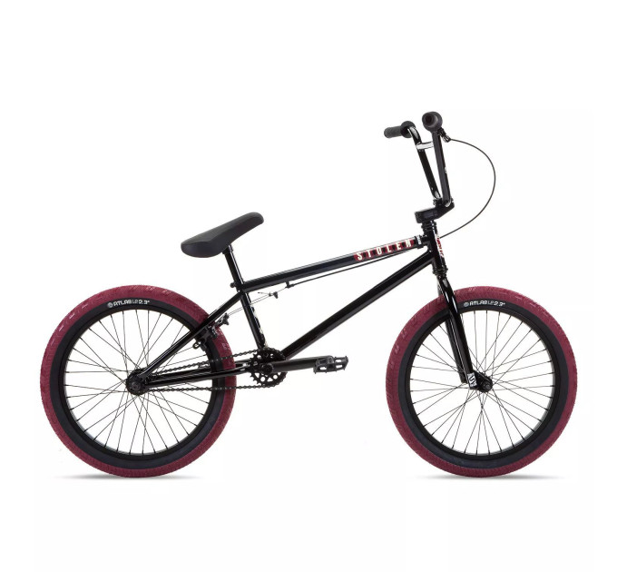 Велосипед 20" Stolen CASINO XL 21.00" 2022 BLACK & BLOOD RED (FM seat)