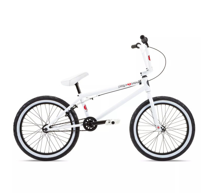 Велосипед 20" Stolen OVERLORD 20.75" 2022 SNOW BLIND WHITE (Friction 3M seat)
