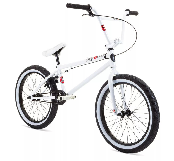 Велосипед 20" Stolen OVERLORD 20.75" 2022 SNOW BLIND WHITE (Friction 3M seat)