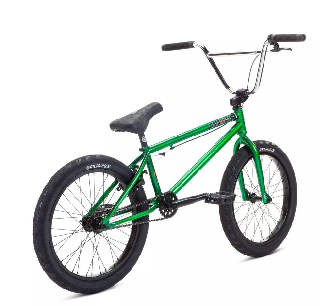 Велосипед 20" Stolen HEIST 21.00 " 2022 DARK GREEN W/ CHROME (Pivotal seat)
