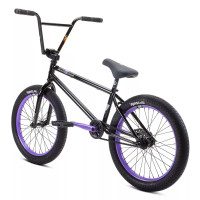 Велосипед 20" Stolen SINNER FC XLT LHD 21.00" 2022 BLACK W/ VIOLET (Pivotal seat)