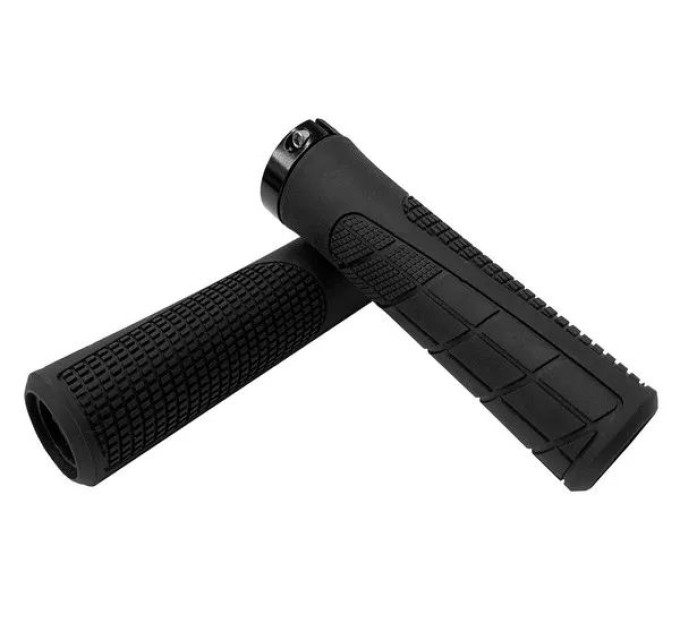Грипси Green Cycle GGR-418 130mm чорні з одним чорним замком