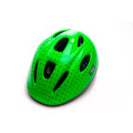 Шолом дитячий Green Cycle FLASH розмір 48-52см зелено-чорний лак