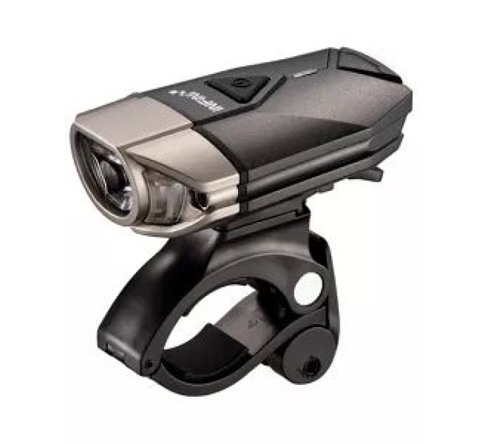 Фара передняя Infini Super Lava I-263P-Titanium+Black, 1 светодиод 3W, 4 режима, USB кабель, с креп