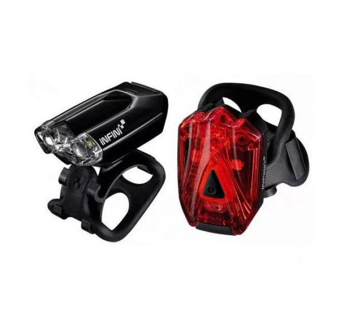 Комплект мигалок Infini LAVA I-260WR1, 4 режима, USB кабель, с крепл.