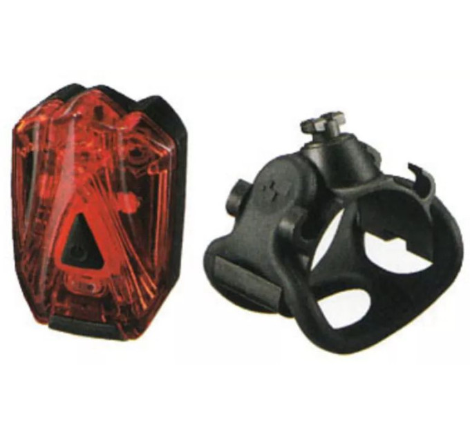 Мигалка задняя Infini LAVA I-260R, 3 светодиода, 4 режима, USB кабель, с крепл.