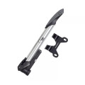 Мининасос Green Cycle GPM-294P Т-ручка, алюминиевый с манометром, двусторонний, 100psi, Presta+Schreder, серебристый