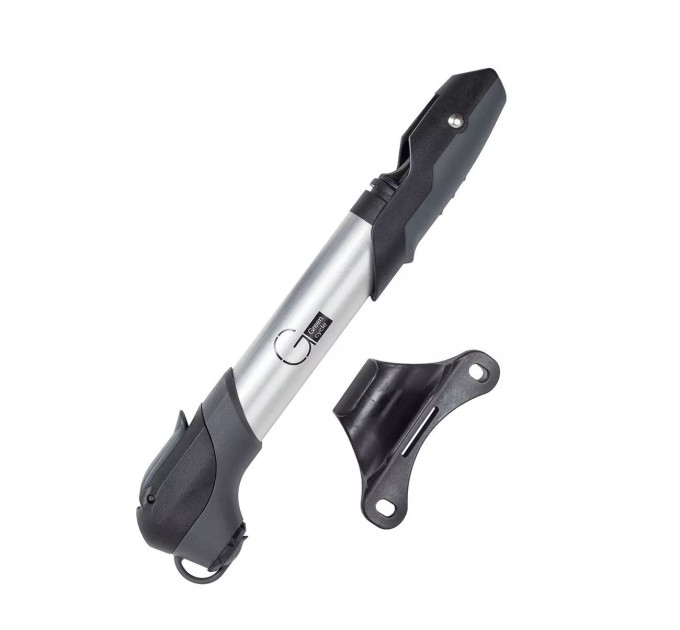 Мининасос Green Cycle GPM-196 алюминиевый, presta+schreder, серебро
