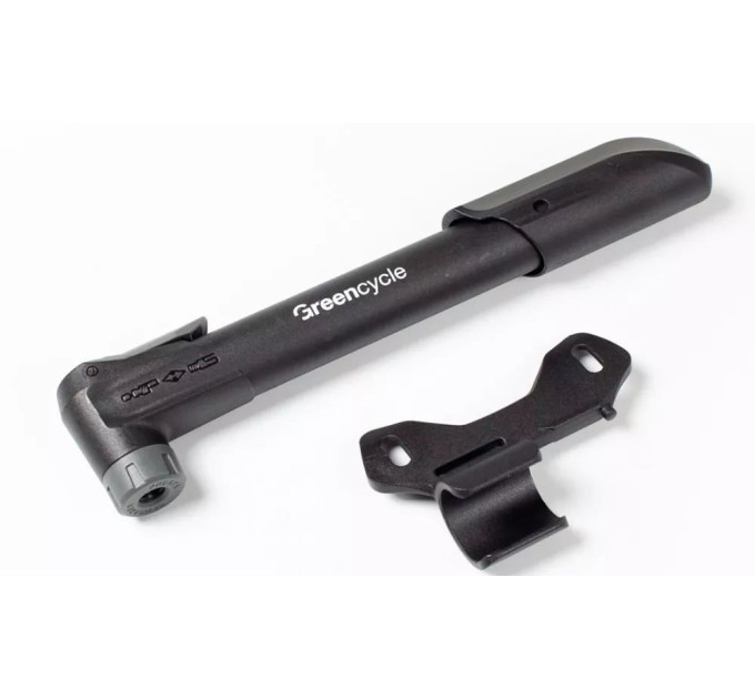 Мининасос Green Cycle GPM-001 пластиковый, presta+schreder, черный
