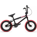 Велосипед 12" Stolen AGENT 13.25" 2021 BLACK W/ DARK RED TIRES
