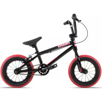 Велосипед 12" Stolen AGENT 13.25" 2021 BLACK W/ DARK RED TIRES
