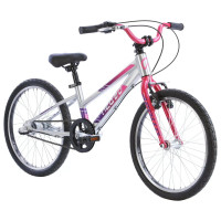 Велосипед 20" Apollo NEO 3i girls Brushed Alloy / Pink / Purple Fade