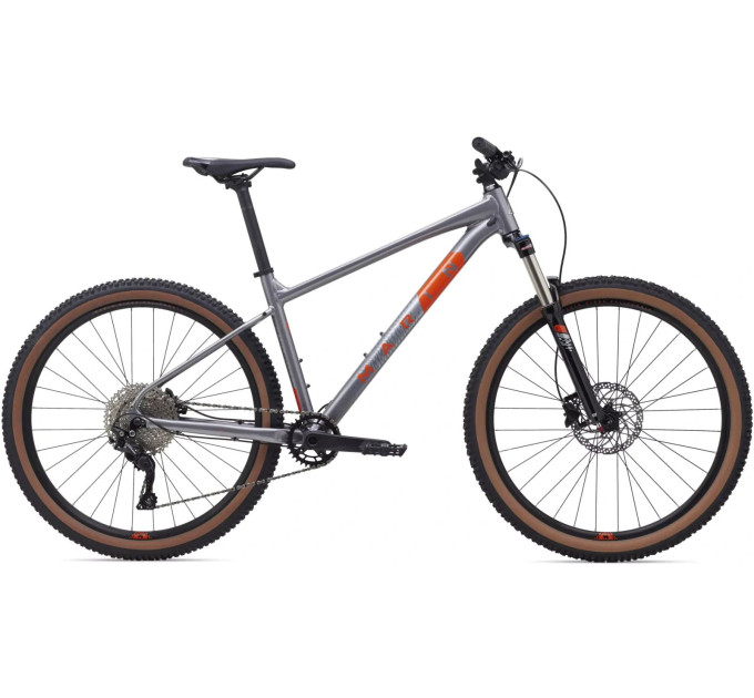 Велосипед 29" Marin BOBCAT TRAIL 5 рама - M 2021 Gloss Charcoal/Silver/Roarange