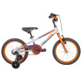 Велосипед 16" Apollo NEO boys Brushed Alloy / Orange / Navy Blue Fade