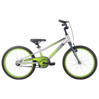 Велосипед 20" Apollo NEO boys Brushed Alloy / Slate / Lime Green Fade