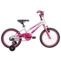Велосипед 16" Apollo NEO girls Brushed Alloy / Pink / Dark Pink Fade