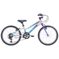 Велосипед 20" Apollo NEO 6s girls Brushed Alloy / Purple / Blue Fade
