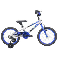 Велосипед 16" Apollo NEO boys Brushed Alloy / Blue / Black Fade