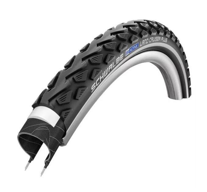 Покрышка 27.5x2.00 650B (50-584) Schwalbe LAND CRUISER PLUS PunctureGuard HS450 B/B+RT SBC