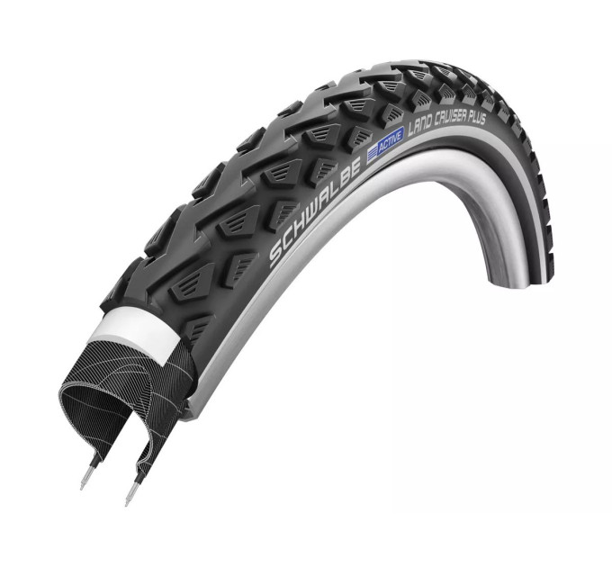 Покрышка 26x2.00 (50-559) Schwalbe LAND CRUISER PLUS PunctureGuard 50-559 B/B+RT HS450 SBC