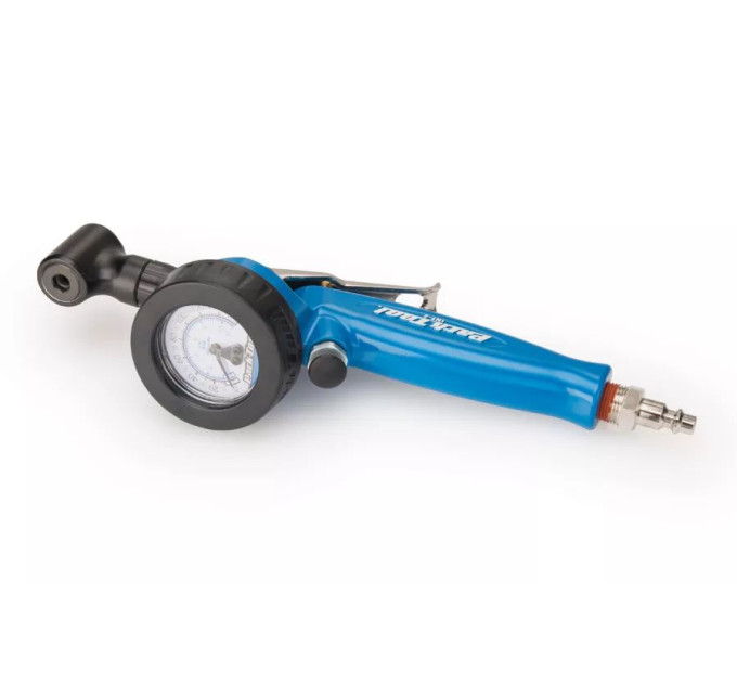 Пневмопістолет Park Tool INF-1 для накачування шин presta+schrader, з манометром 0-15 bars