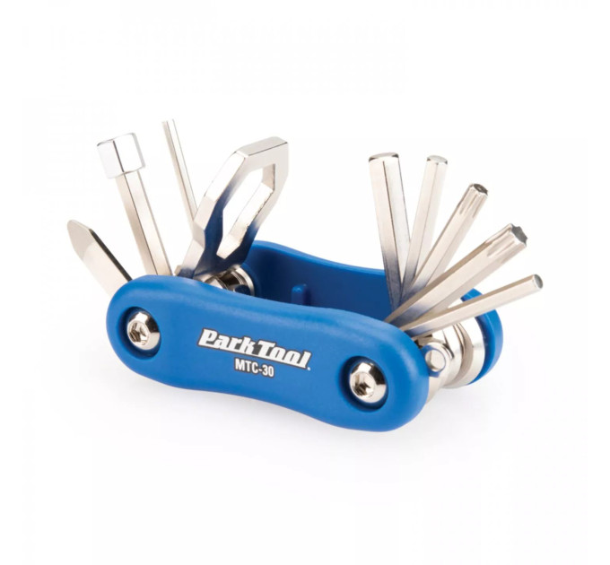 Мультитул Park Tool MTC-30, 2,5/3/4/5/6/8mm, T25/T30, викрутка, накидний ключ 8 та 15мм