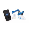 Набір інструментів Park Tool WTK-2 (шестигранний, борт. лопатки, латки, отвер. щліц., розвідн. ключ)