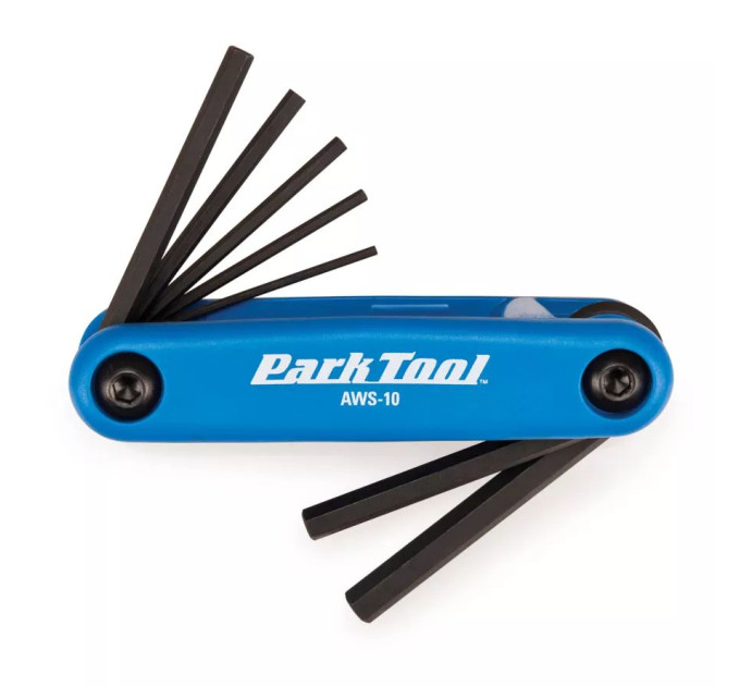 Набір шестигранників Park Tool AWS-10 (1.5mm, 2mm, 2.5mm, 3mm, 4mm, 5mm, 6mm) складаний
