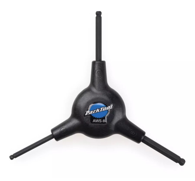 Набор шестигранников Park Tool AWS-8 4mm, 5mm, 6mm с шариковым окончаниием