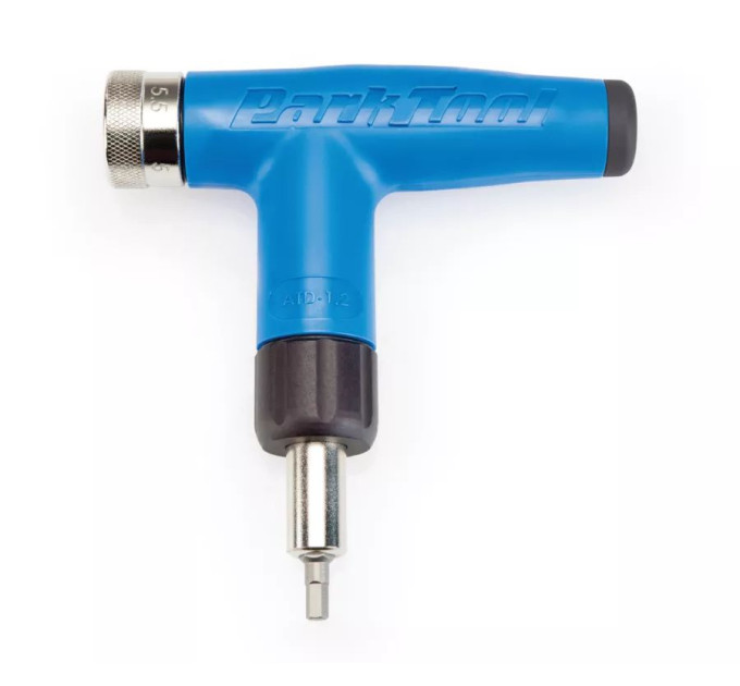 Ключ Park Tool ATD-1.2 динамометрический с регулируемым усилием 4, 4.5, 5, 5.5, 6 Nm, в комплекте Hex 3/4/5mm Torx T25