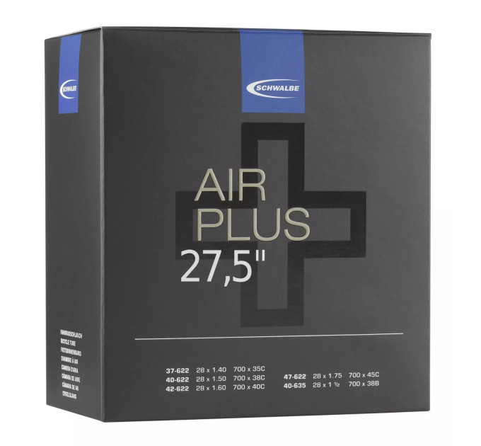 Камера 27,5" (40/62-584) Schwalbe AV21AP AIR PLUS 40/62-584 IB AGV 40mm