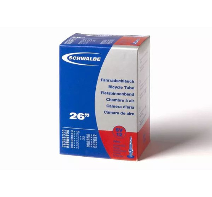 Камера 26" (32/47-559/597) Schwalbe SV12 40мм EK