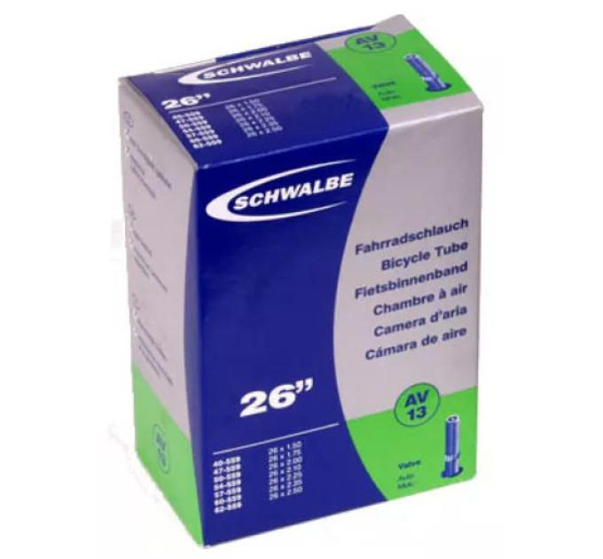 Камера 26" (40/62x559) Schwalbe AV13 40мм EK AGV