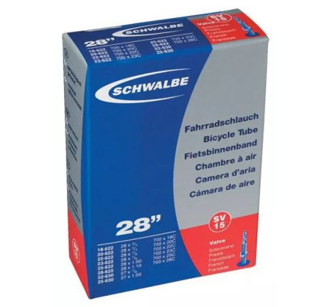 Камера 28" (18/28x622/630) Schwalbe SV15 40мм EK