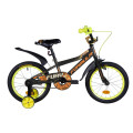 Велосипед 16" Formula FURY 2020 (черно-оранжевый)