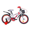 Велосипед 16" Formula STORMER 2021 (сріблясто-червоний)
