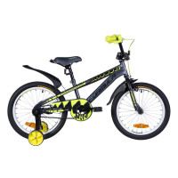 Велосипед 18" Formula WILD 2020 (сіро-жовтий із чорним) Велосипед 18" Formula WILD 2020 (сіро-жовтий із чорним)