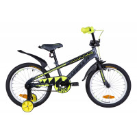 Велосипед 18" Formula WILD 2021 (сіро-жовтий із чорним) Велосипед 18" Formula WILD 2021 (сіро-жовтий із чорним)