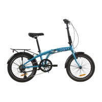 Велосипед 20" Dorozhnik ONYX складний 2020 (синій)