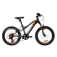 Велосипед 20" Formula BLACKWOOD 1.0 2020 (сірий з блакитним та помаранчевим) Велосипед 20" Formula BLACKWOOD 1.0 2020 (сірий з блакитним та помаранчевим)