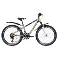 Велосипед 24" Discovery FLINT AM Vbr 2021 (біло-фіолетовий з синім)