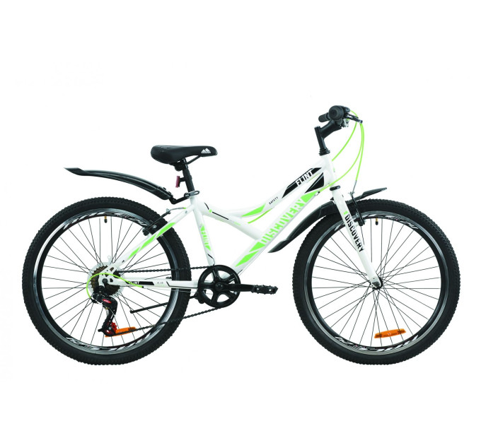 Велосипед 24" Discovery FLINT 2020 (біло-зелений)