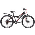 Велосипед 24" Discovery FLINT DD 2022 (темно-червоний)