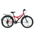 Велосипед 24" Discovery FLINT MC 2020 (красно-черный)